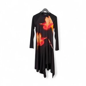 Asymmetric Fitted dress